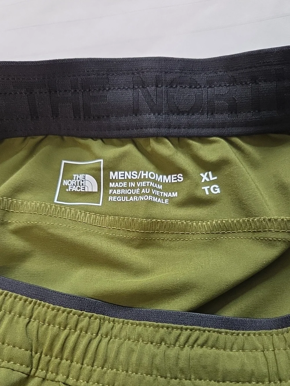 The North Face | Flash Dry Olive Athletic Shorts for Men Sz XL